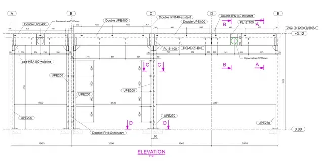 plan etude de structure